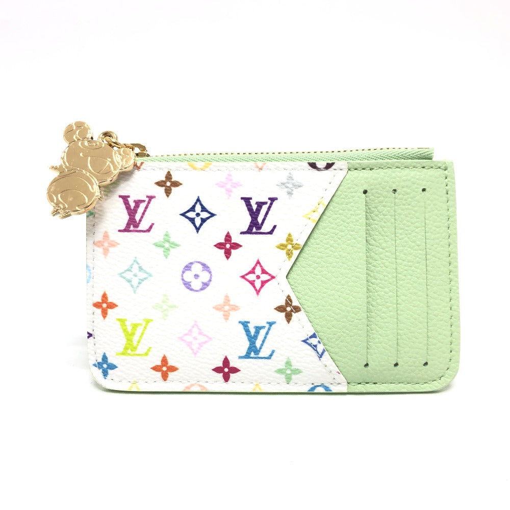 LOUIS VUITTON Coin case M13800 Monogram multicolor canvas multicolor LVxTM Card Case Porto Carte Romy