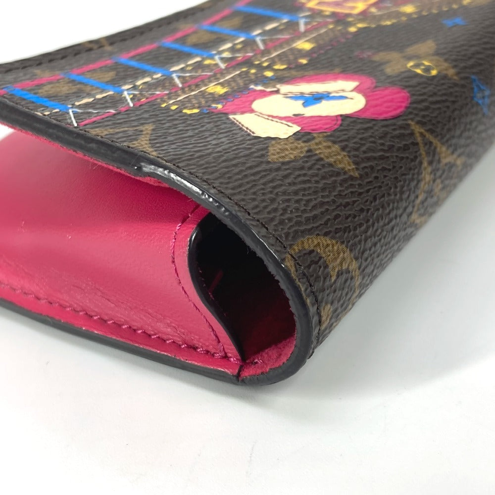 LOUIS VUITTON glasses case GI0538 Monogram canvas multicolor Monogram Vivienne Etui Lunette Woody