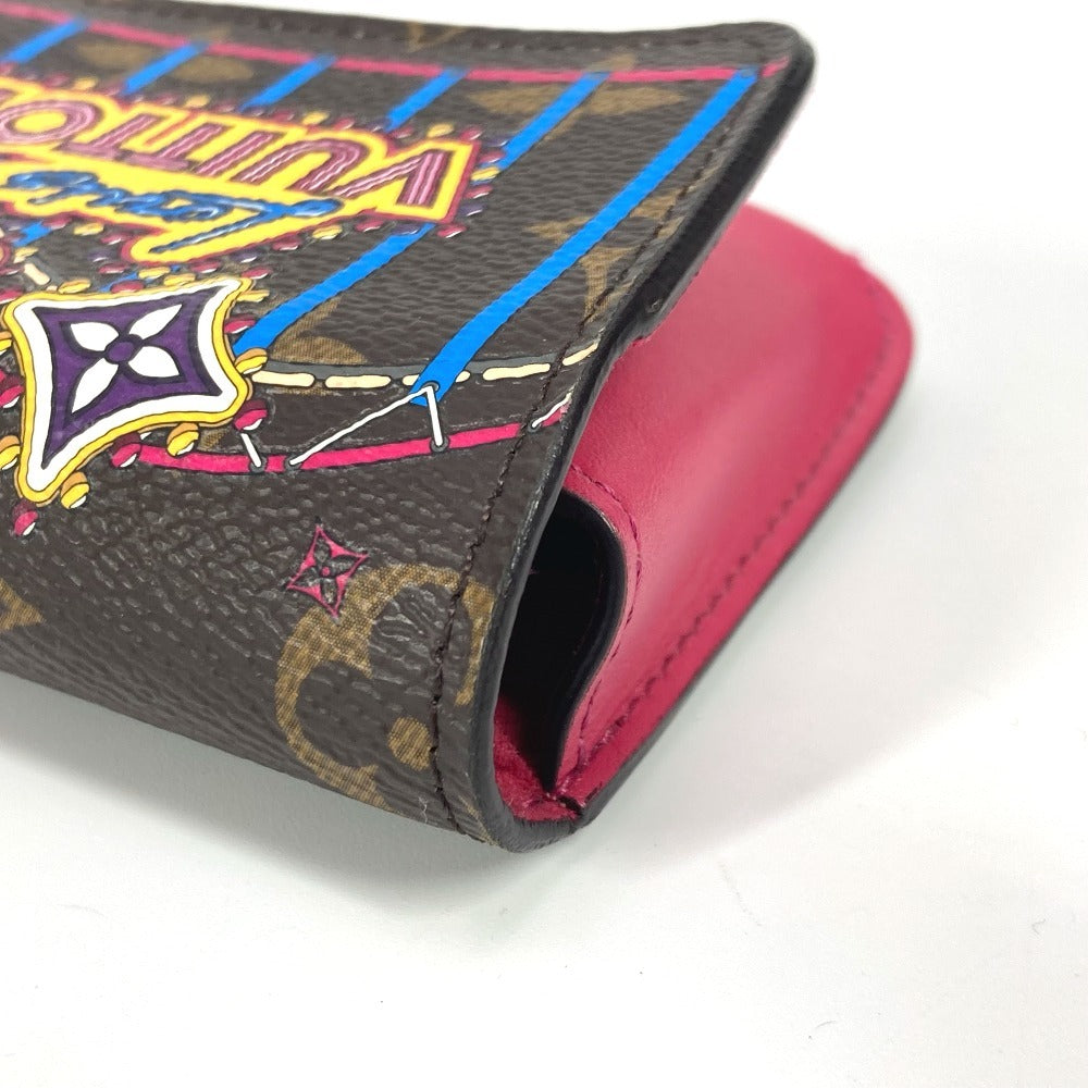 LOUIS VUITTON glasses case GI0538 Monogram canvas multicolor Monogram Vivienne Etui Lunette Woody