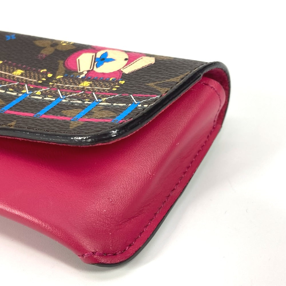 LOUIS VUITTON glasses case GI0538 Monogram canvas multicolor Monogram Vivienne Etui Lunette Woody