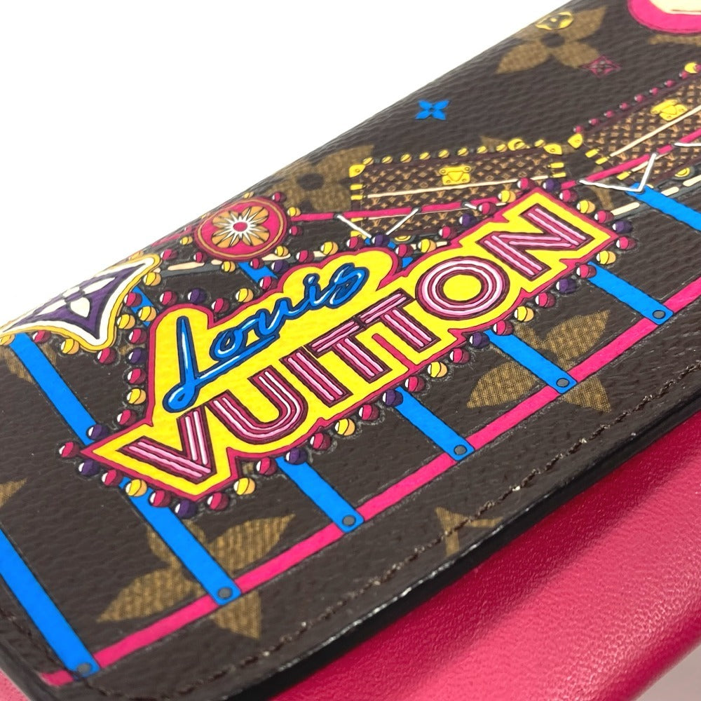 LOUIS VUITTON glasses case GI0538 Monogram canvas multicolor Monogram Vivienne Etui Lunette Woody