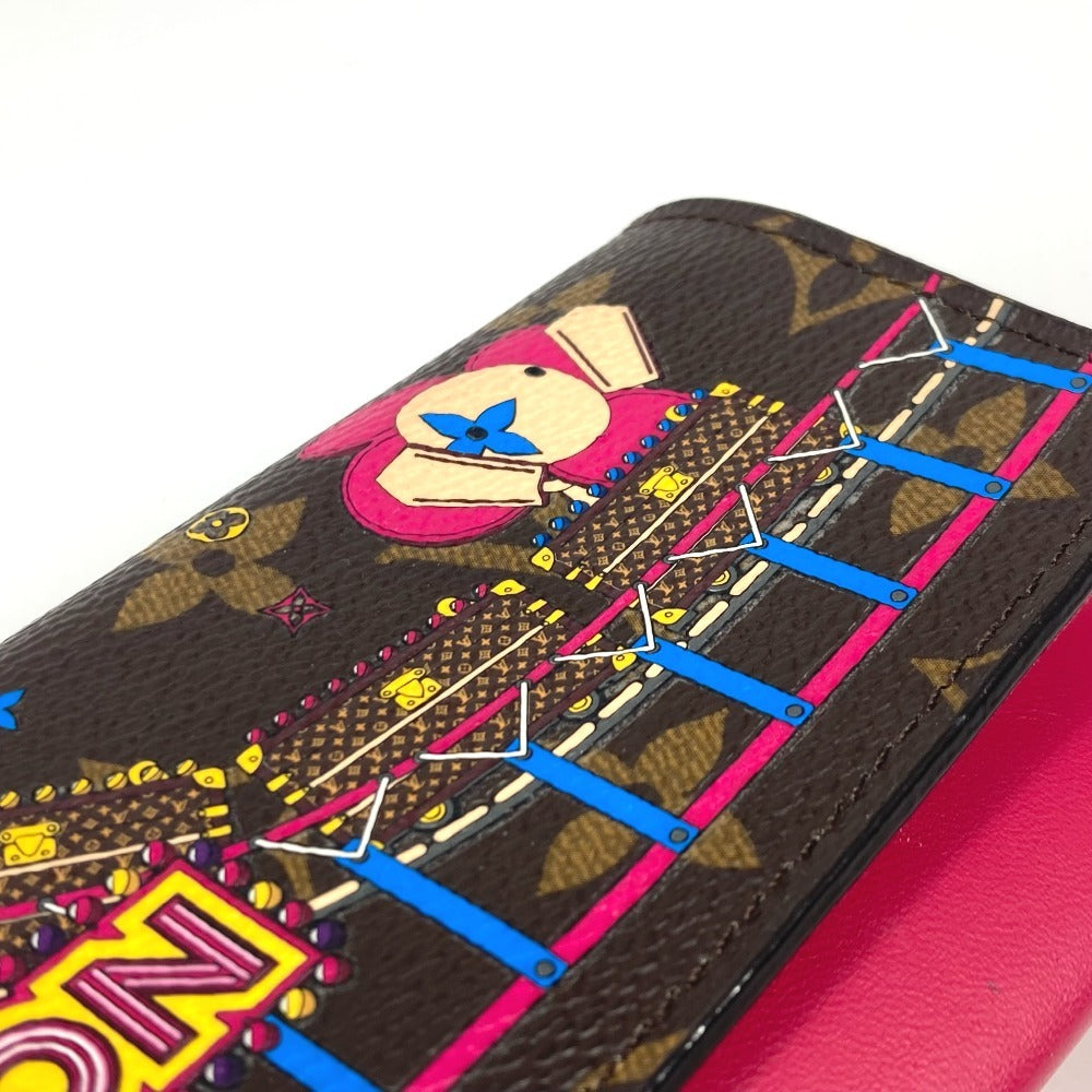 LOUIS VUITTON glasses case GI0538 Monogram canvas multicolor Monogram Vivienne Etui Lunette Woody
