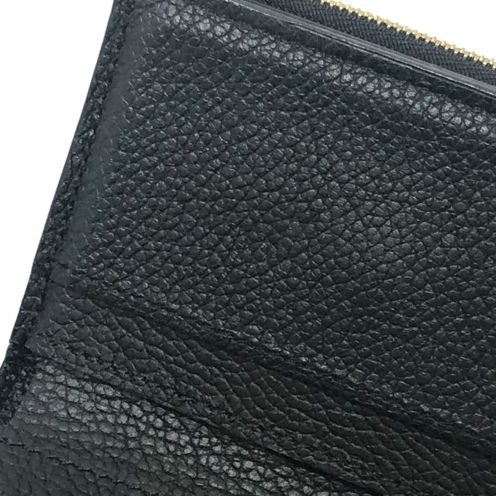 LOUIS VUITTON Trifold wallet M62935 Monogram Ann Platt Leather black Portefeuille Zoe