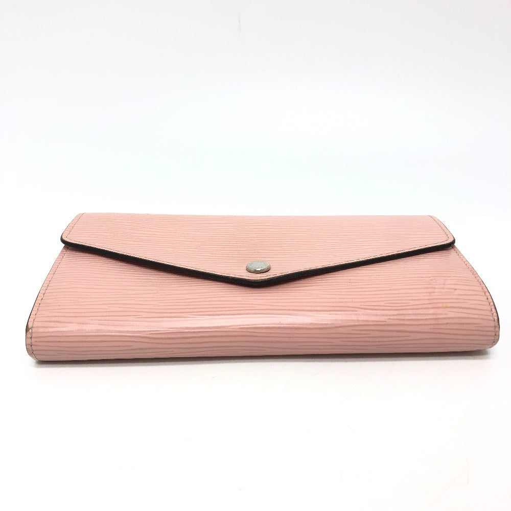 LOUIS VUITTON Long Wallet Purse M61216 Epi Leather pink Epi Portefeuille Sarah