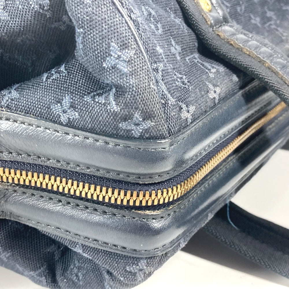 LOUIS VUITTON Shoulder Bag M92411 Monogram mini canvas Navy Monogram mini Josephine GM