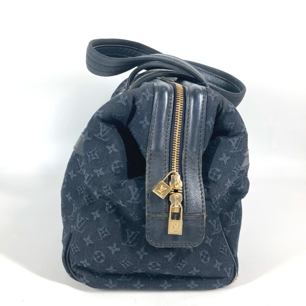 LOUIS VUITTON Shoulder Bag M92411 Monogram mini canvas Navy Monogram mini Josephine GM