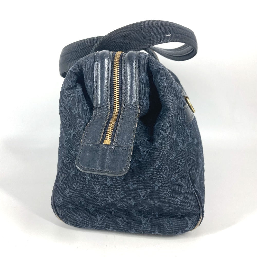 LOUIS VUITTON Shoulder Bag M92411 Monogram mini canvas Navy Monogram mini Josephine GM