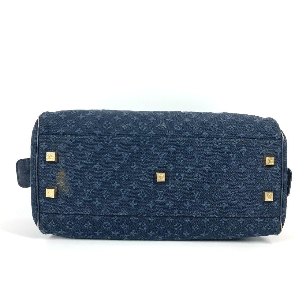 LOUIS VUITTON Shoulder Bag M92411 Monogram mini canvas Navy Monogram mini Josephine GM