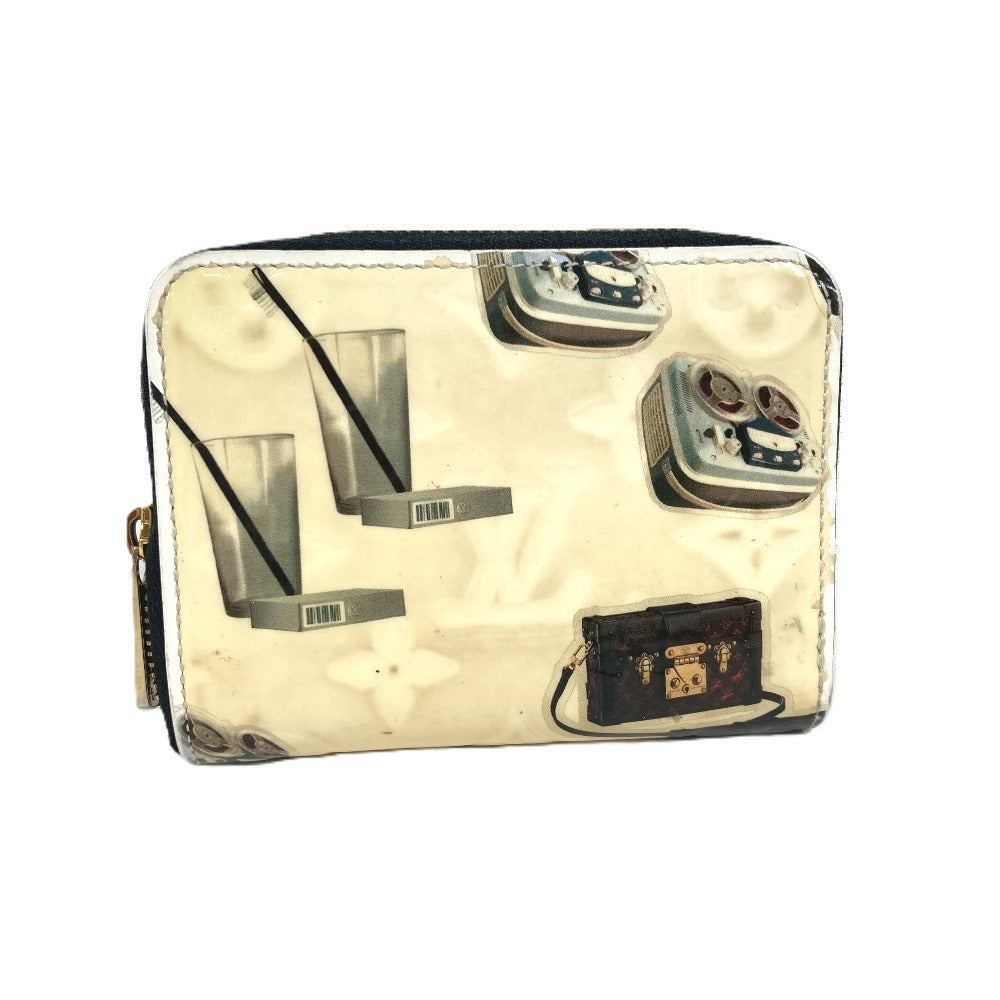 LOUIS VUITTON Coin case M50372 Patent leather Multi Nicolas Gesqueur Zip around purse