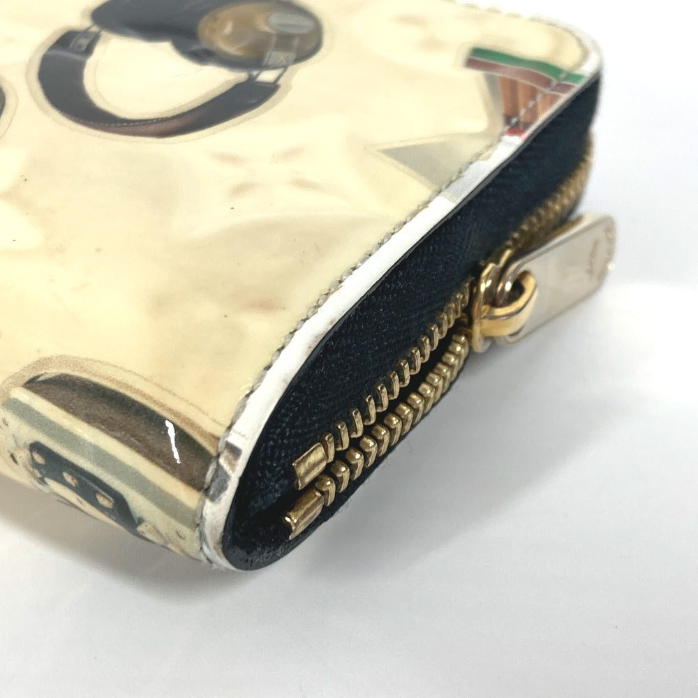 LOUIS VUITTON Coin case M50372 Patent leather Multi Nicolas Gesqueur Zip around purse