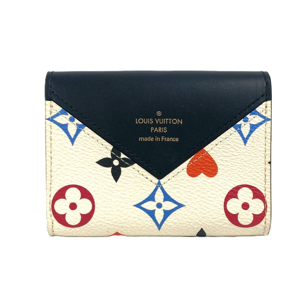 LOUIS VUITTON Card Case GI0584 leather white Game on Etui Carter Arsene