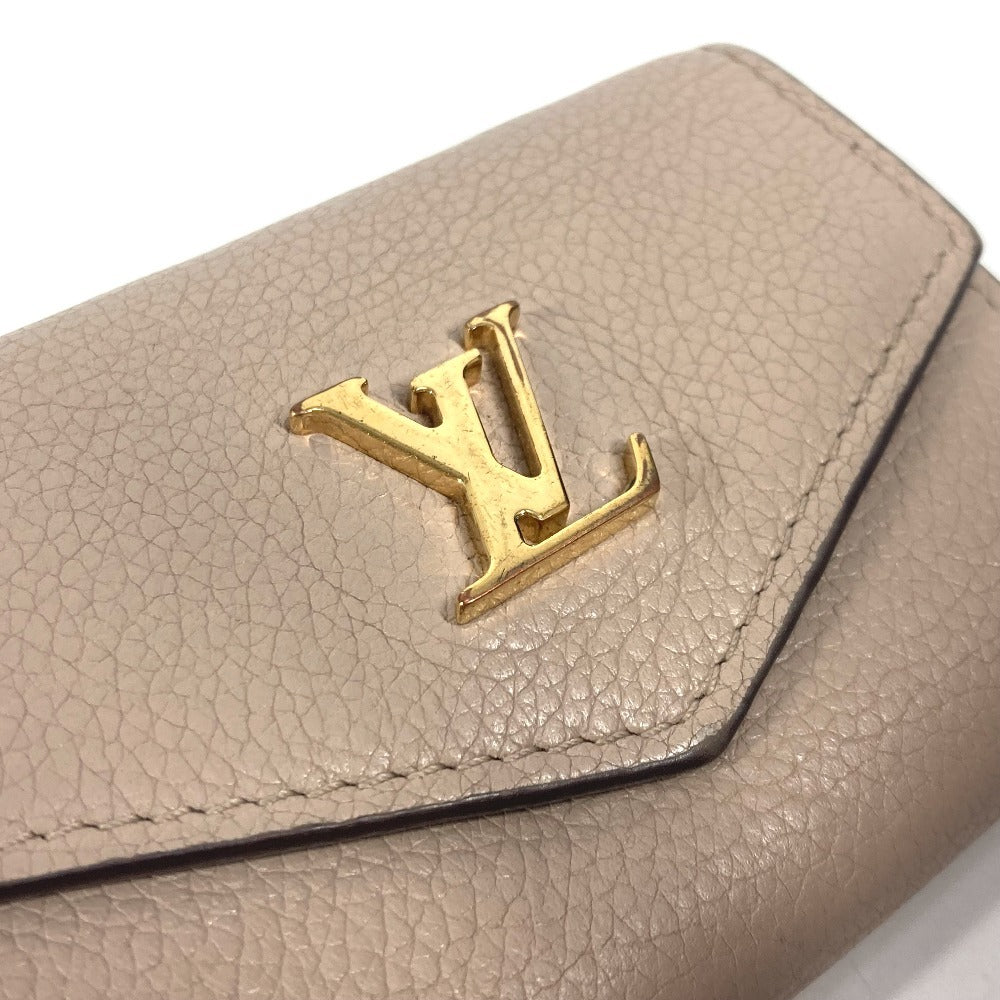 LOUIS VUITTON Trifold wallet M69340 Calf leather beige LV logo Portefeuille Rockmini