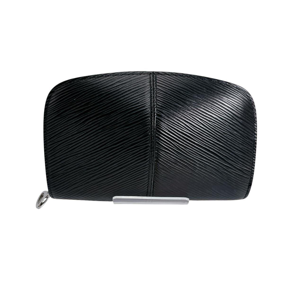 LOUIS VUITTON Long Wallet Purse M63442 Epi Leather black Epi Portefeuille Epi Z