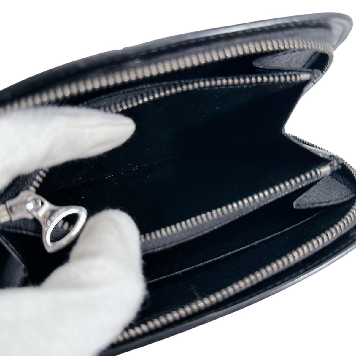 LOUIS VUITTON Long Wallet Purse M63442 Epi Leather black Epi Portefeuille Epi Z