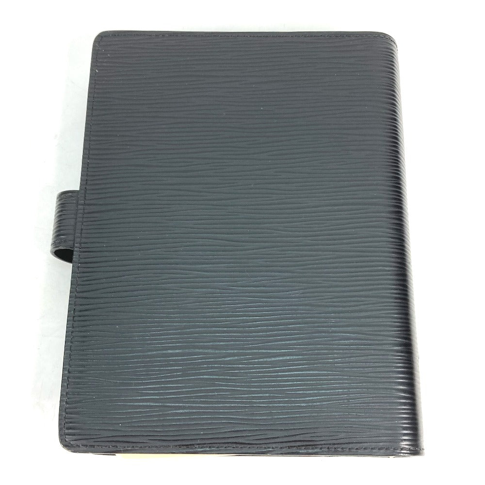 LOUIS VUITTON Notebook cover R20042 Epi Leather black Epi Agenda MM