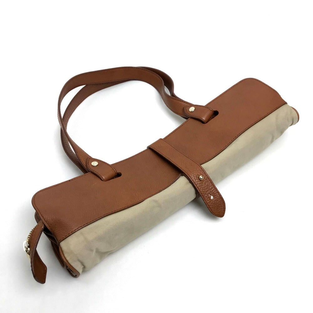 BURBERRY Tote Bag Canvas / leather beige Bag
