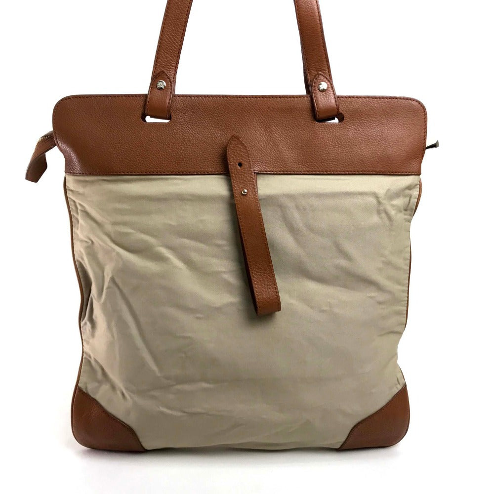 BURBERRY Tote Bag Canvas / leather beige Bag