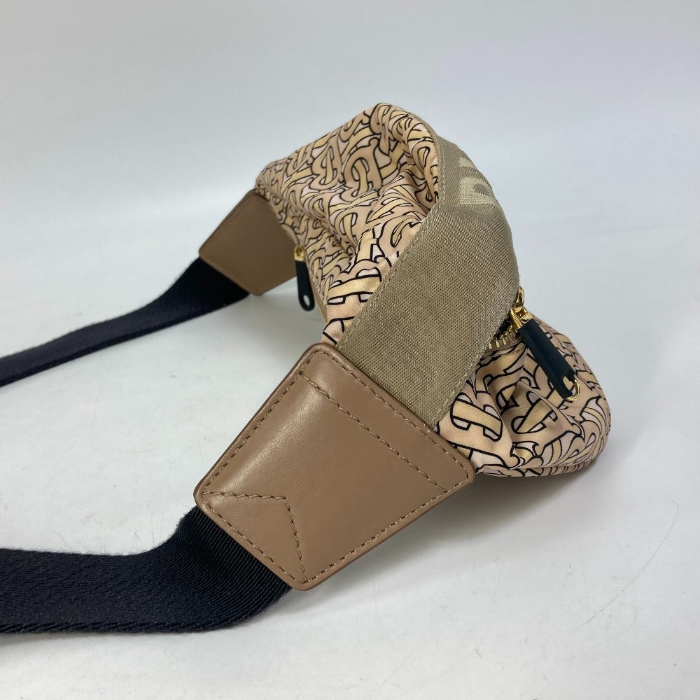 BURBERRY Sling bag Nylon beige TB monogram