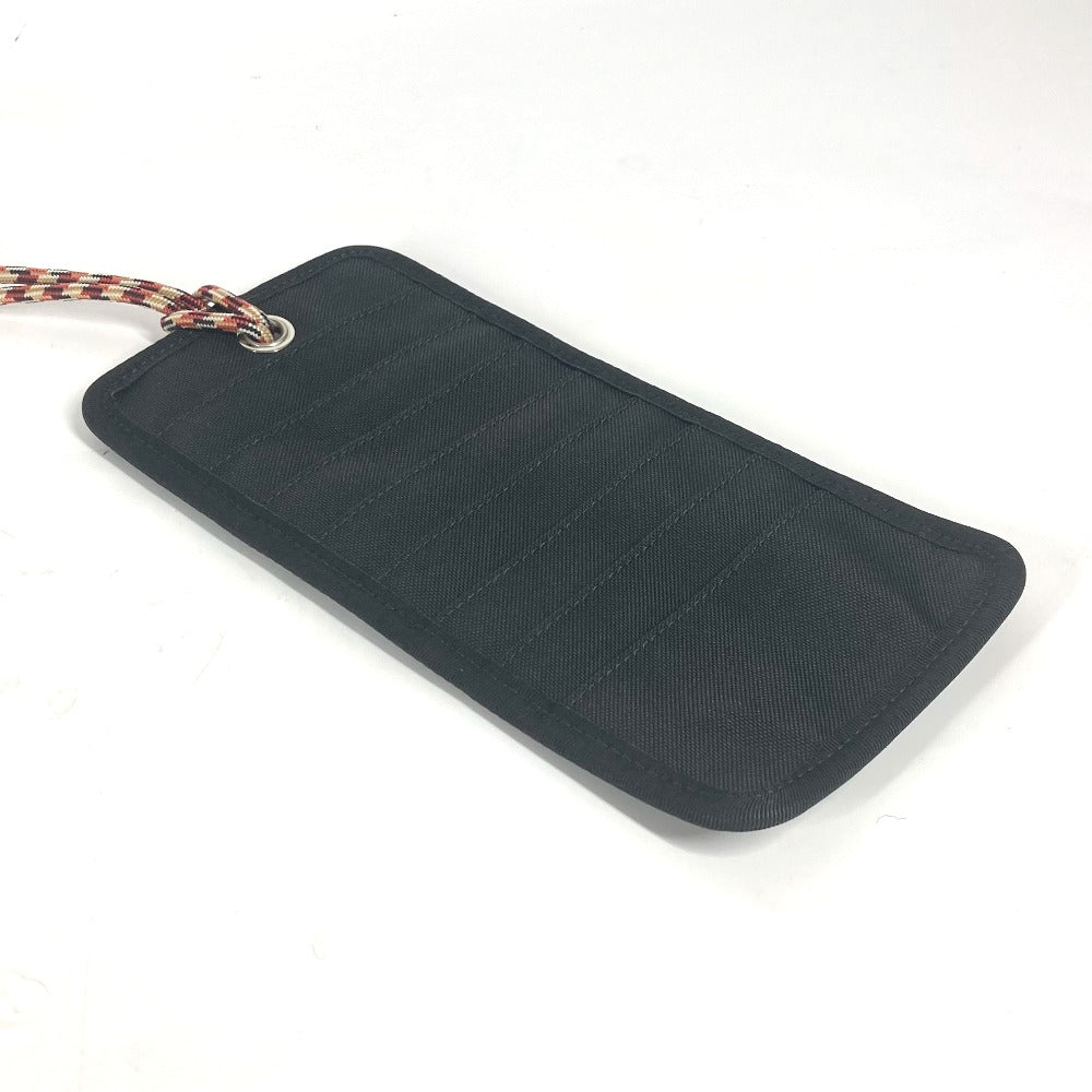 BURBERRY Pouch Nylon black Neck With Strap logo