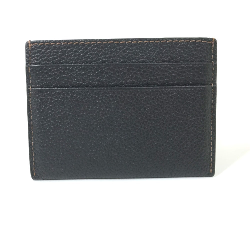 BURBERRY Card Case leather black TB