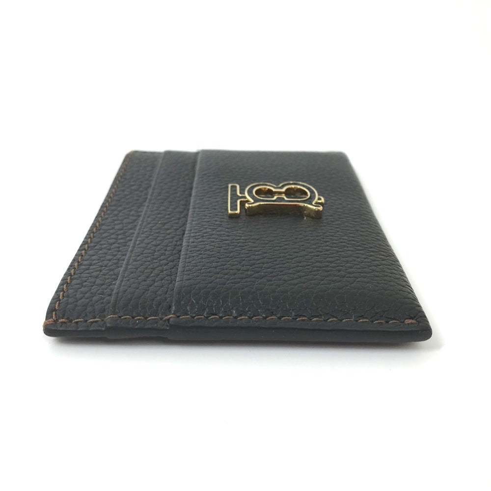 BURBERRY Card Case leather black TB
