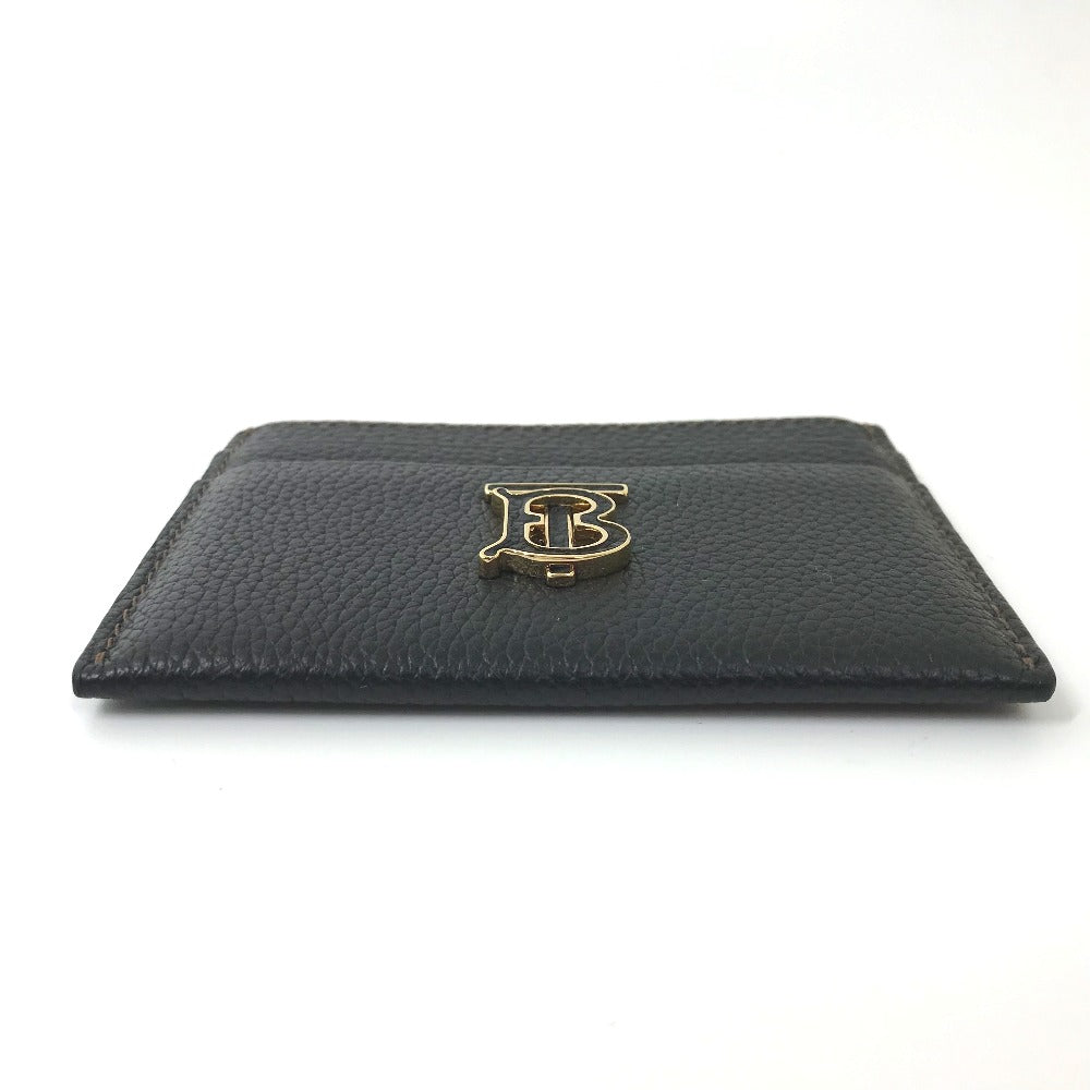 BURBERRY Card Case leather black TB