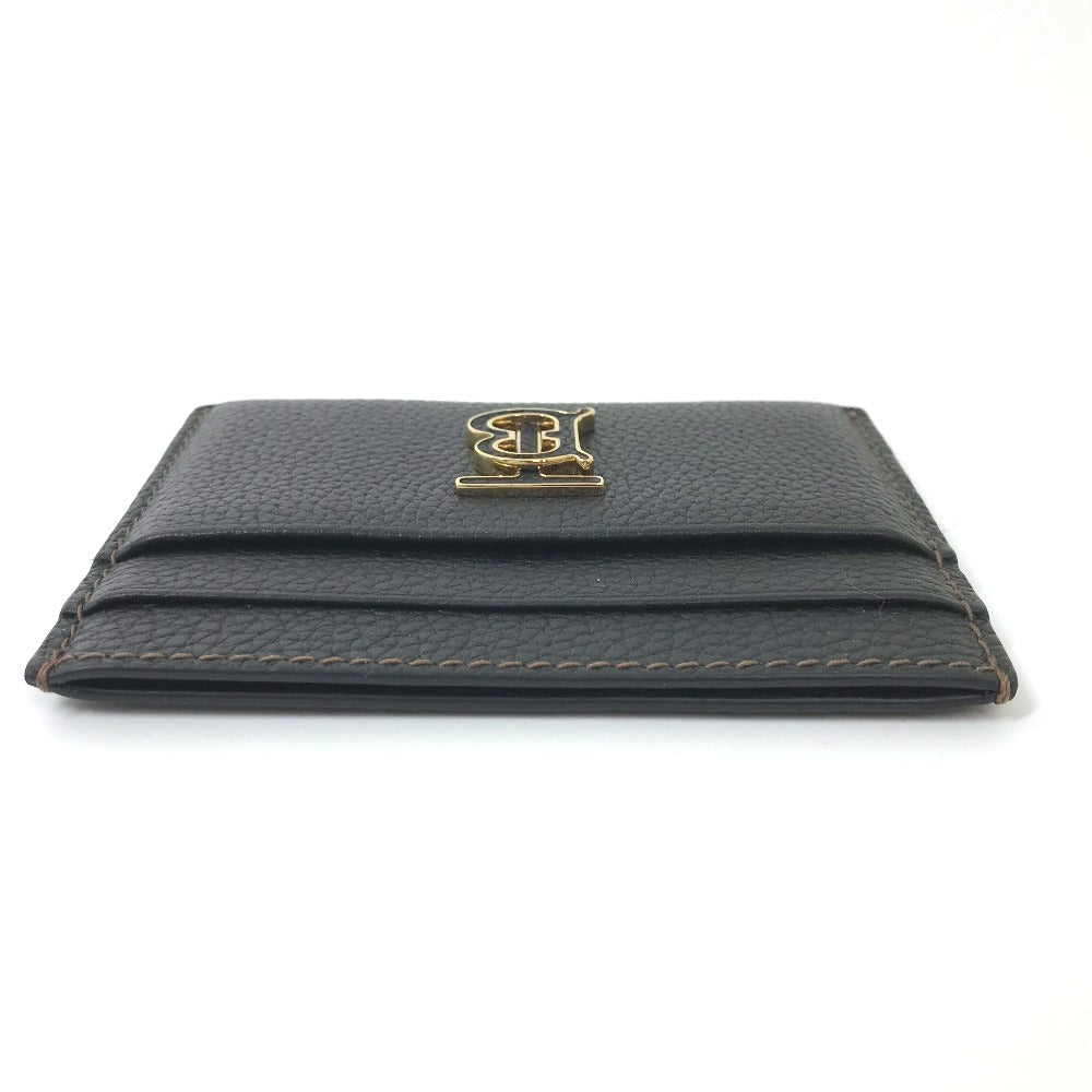 BURBERRY Card Case leather black TB