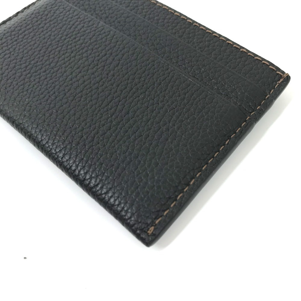 BURBERRY Card Case leather black TB