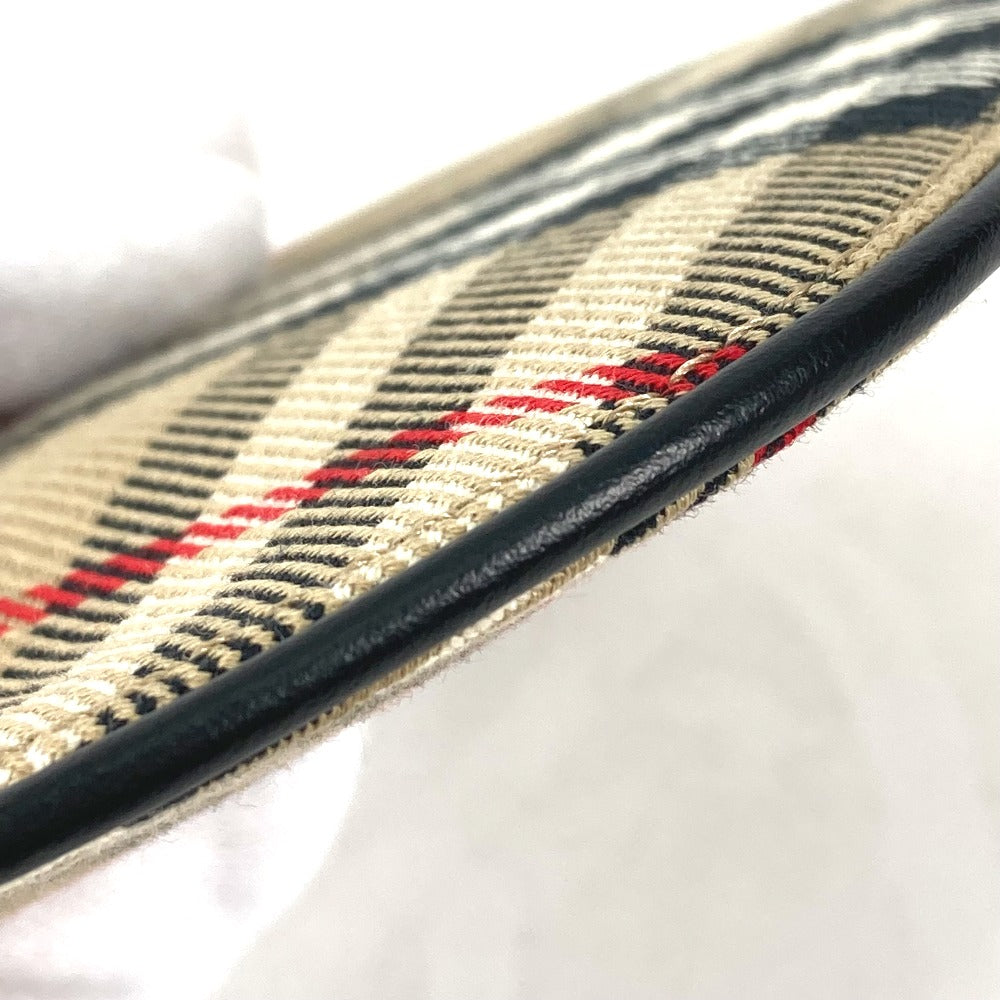 BURBERRY Coin case 8045031 Leather / canvas beige Coin Pocket Wallet Olympia