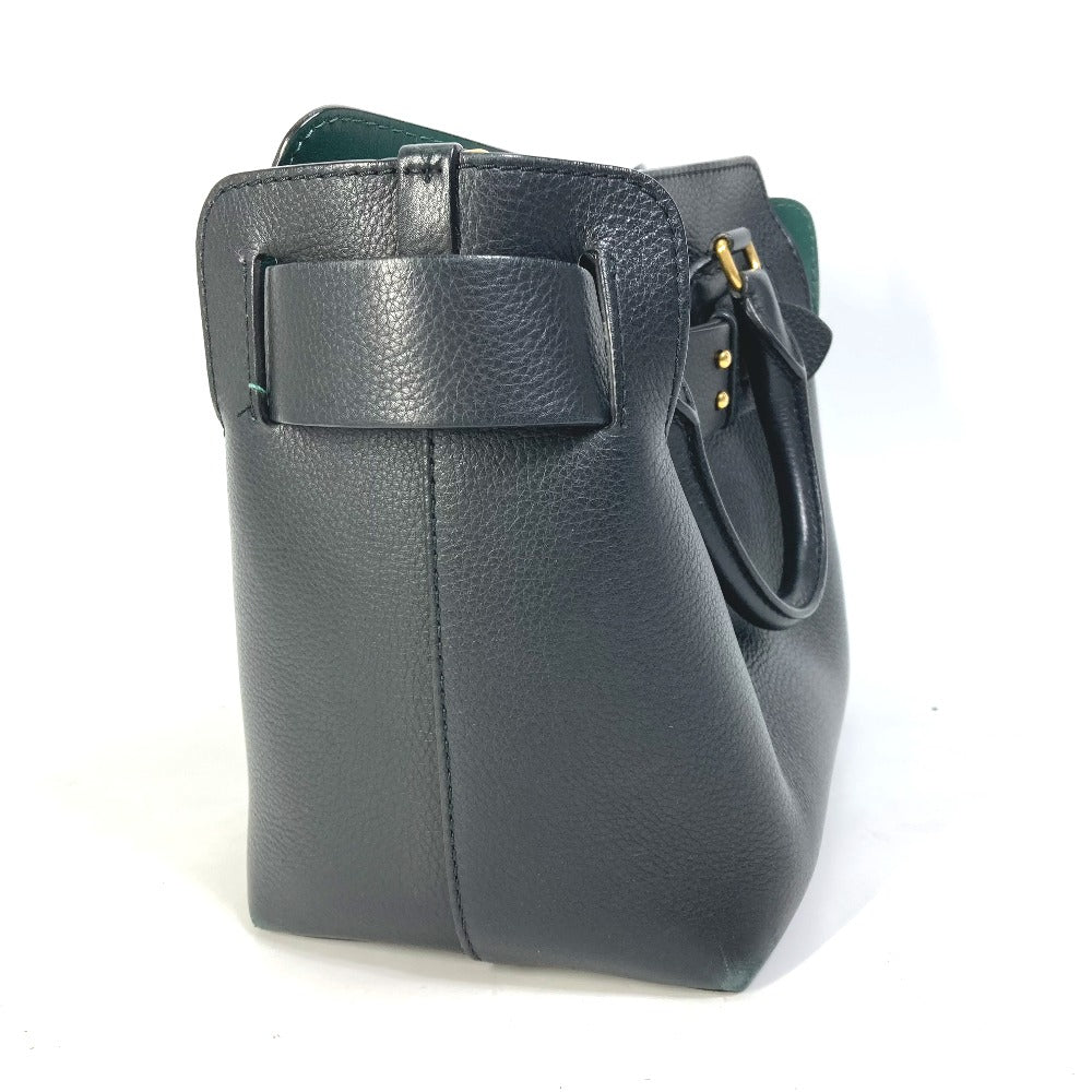 BURBERRY Shoulder Bag 4076733 leather black handbag bag shoulder bag logo belt bag