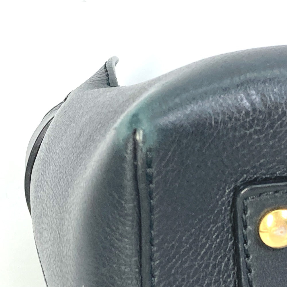 BURBERRY Shoulder Bag 4076733 leather black handbag bag shoulder bag logo belt bag
