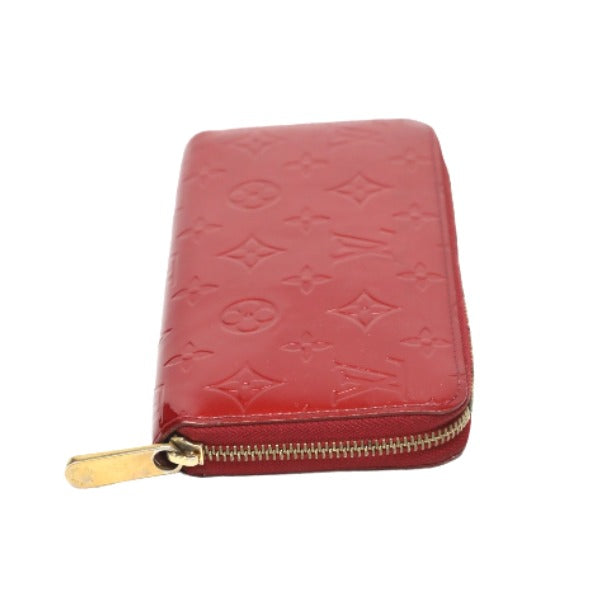 LOUIS VUITTON Long Wallet Purse M91981 Monogram Vernis Pomdamul Vernis Zippy wallet