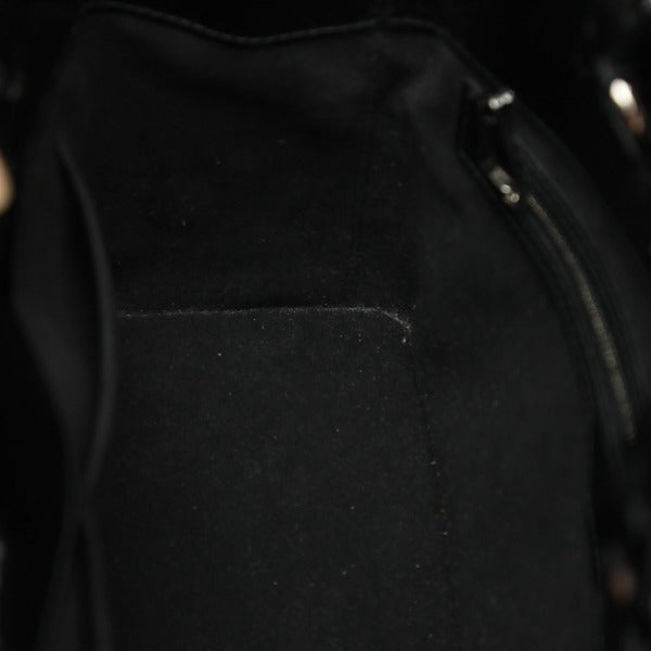 LOUIS VUITTON Handbag M4034N Epi Leather, Patent Leather Noir enamel Epi Electric Mirabeau GM Women Used Authentic