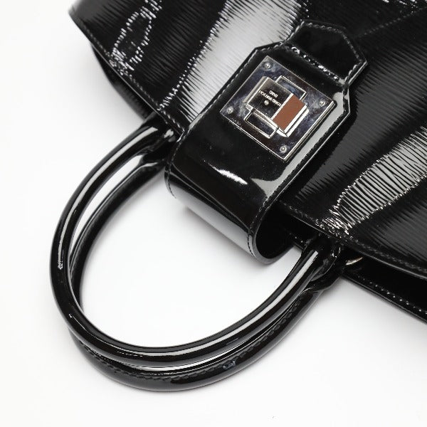 LOUIS VUITTON Handbag M4034N Epi Leather, Patent Leather Noir enamel Epi Electric Mirabeau GM Women Used Authentic