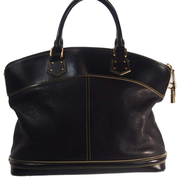 LOUIS VUITTON Handbag M91887 leather Noir LockitPM Suhari Tote Bag Women(Unisex) Used Authentic