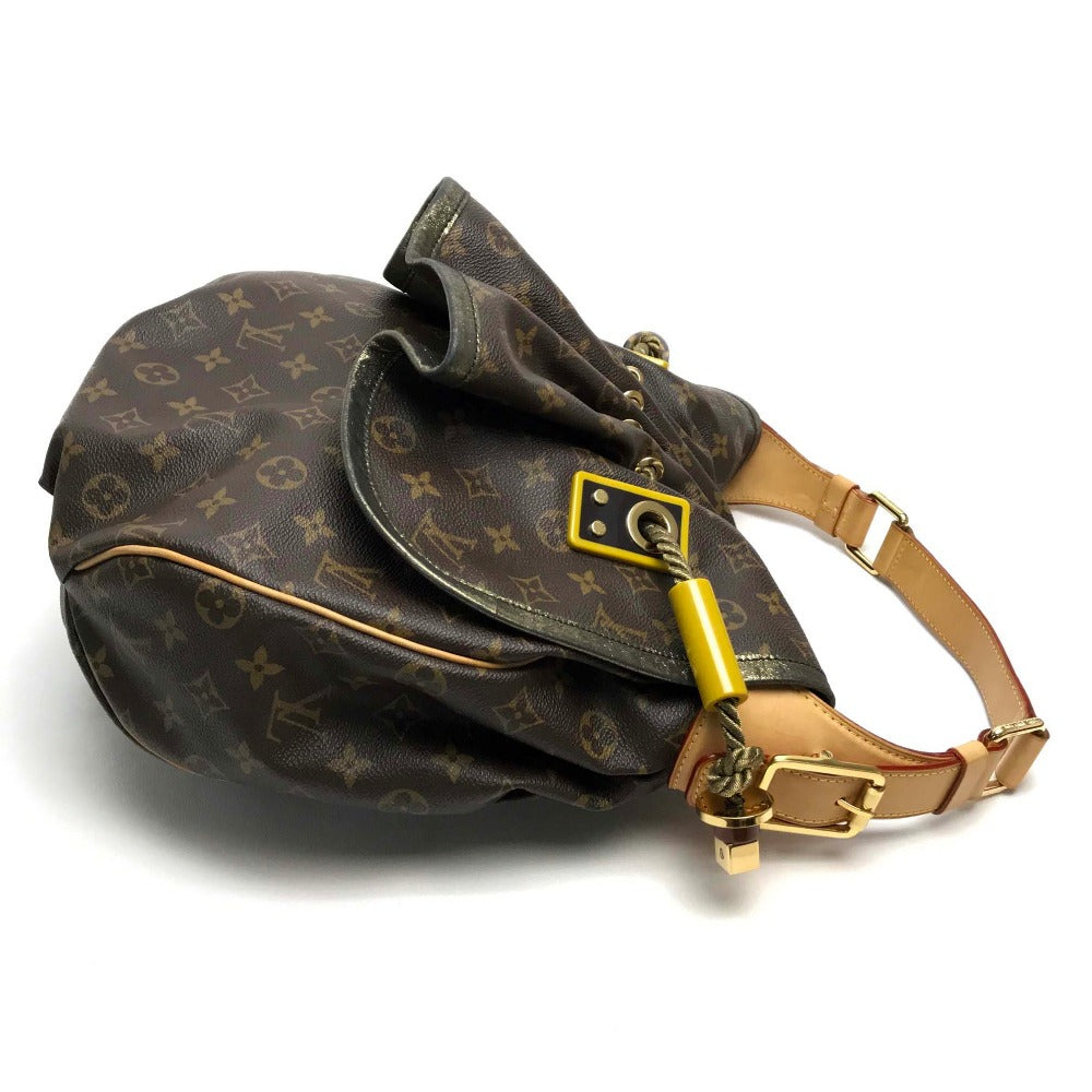 LOUIS VUITTON Shoulder Bag M97015 Monogram canvas Brown Monogram Kalahari GM Women Used Authentic