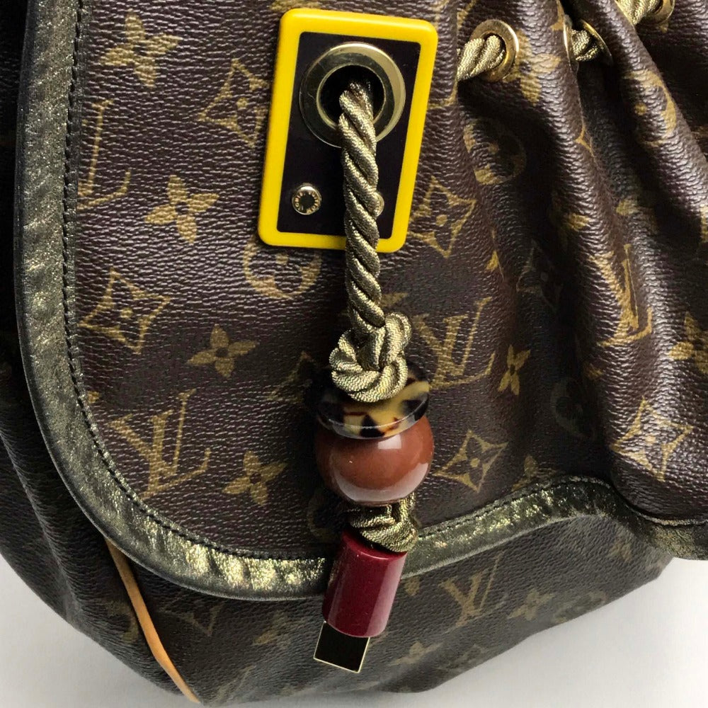 LOUIS VUITTON Shoulder Bag M97015 Monogram canvas Brown Monogram Kalahari GM Women Used Authentic