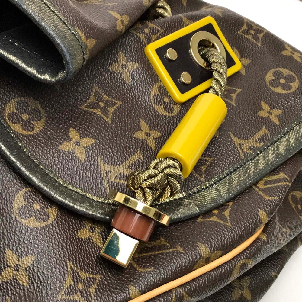 LOUIS VUITTON Shoulder Bag M97015 Monogram canvas Brown Monogram Kalahari GM Women Used Authentic