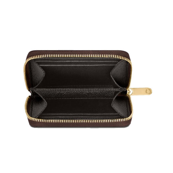 LOUIS VUITTON Coin case M69354 Monogram canvas Brown Zip around purse Giant Monogram unisex(Unisex) Used Authentic