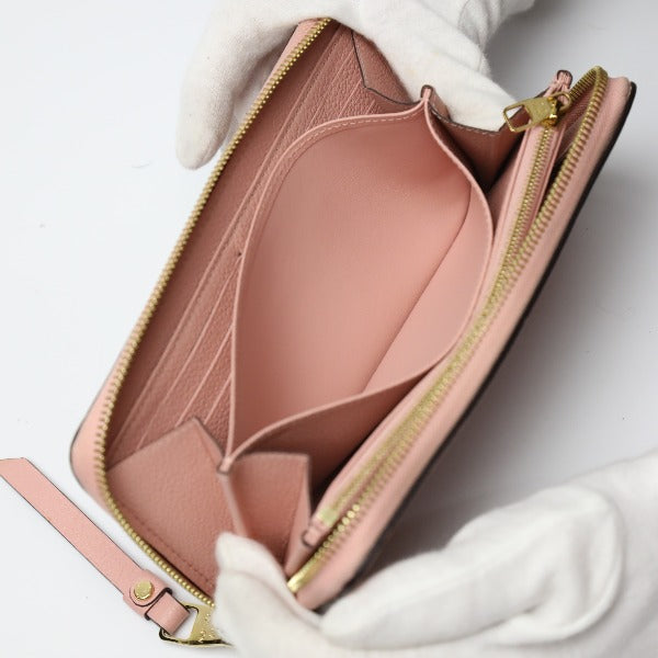 LOUIS VUITTON Long Wallet Purse M64090 Monogram Ann Platt Rose poodle Zippy wallet Ann Platt Zip Around Women Used Authentic