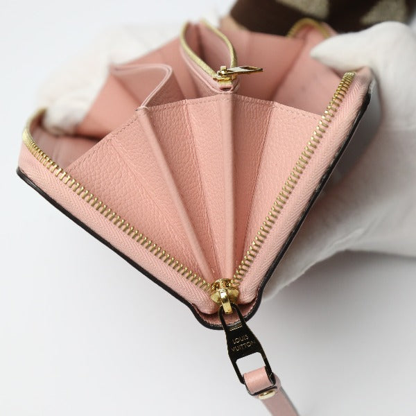 LOUIS VUITTON Long Wallet Purse M64090 Monogram Ann Platt Rose poodle Zippy wallet Ann Platt Zip Around Women Used Authentic