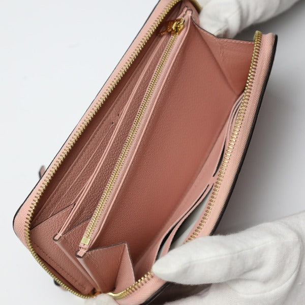 LOUIS VUITTON Long Wallet Purse M64090 Monogram Ann Platt Rose poodle Zippy wallet Ann Platt Zip Around Women Used Authentic