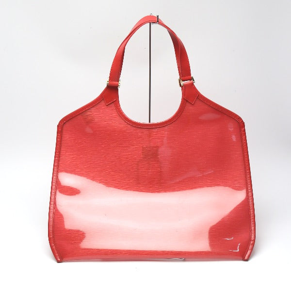 LOUIS VUITTON Tote Bag M92152 Epi Leather grenadine (red) Epiplage (Plastics) Handbag