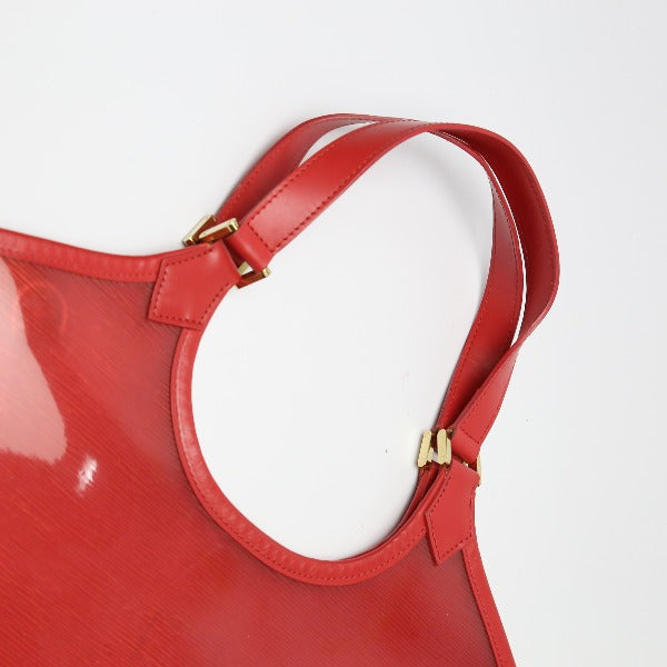 LOUIS VUITTON Tote Bag M92152 Epi Leather grenadine (red) Epiplage (Plastics) Handbag