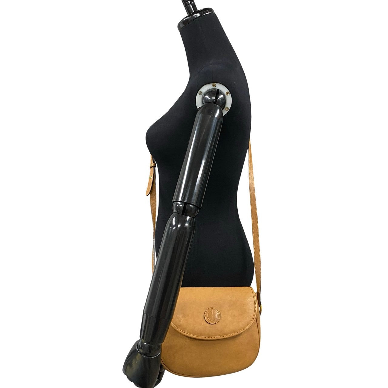 GUCCI Shoulder Bag leather Brown