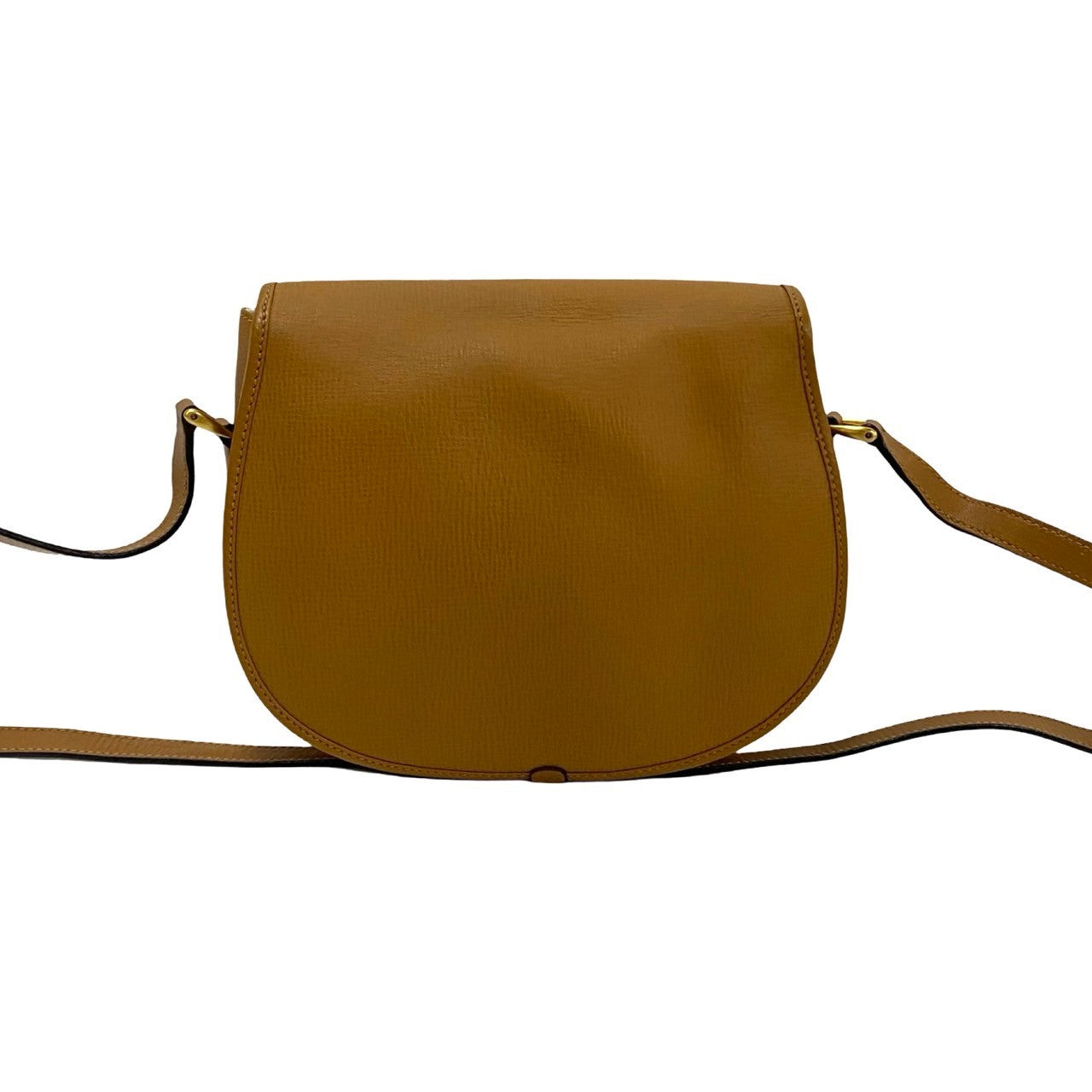 GUCCI Shoulder Bag leather Brown