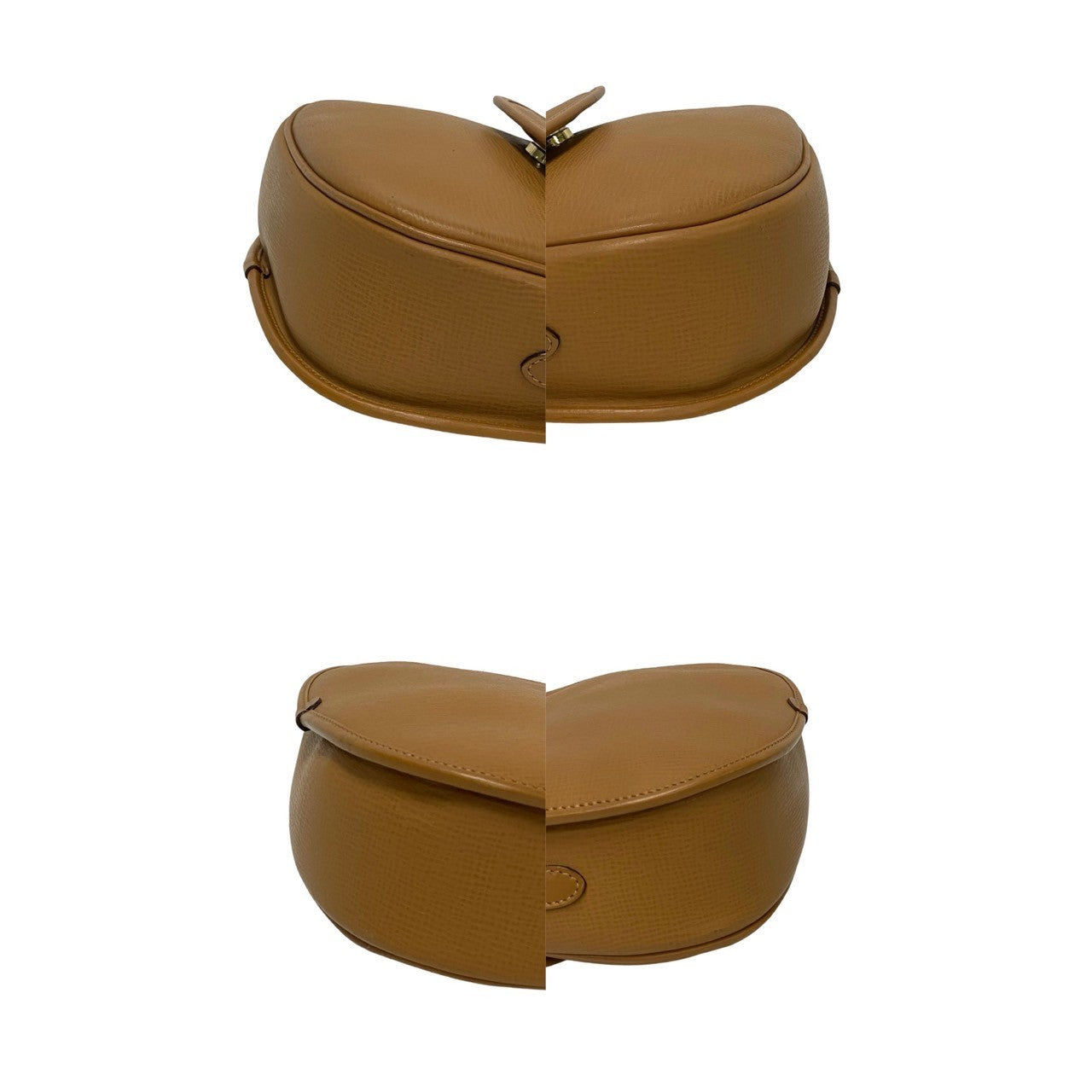 GUCCI Shoulder Bag leather Brown