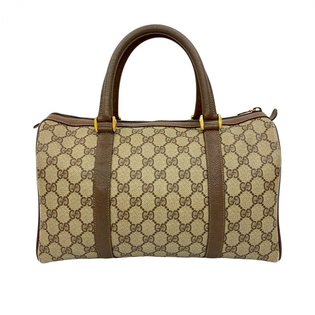 GUCCI Handbag leather Brown Sherry line