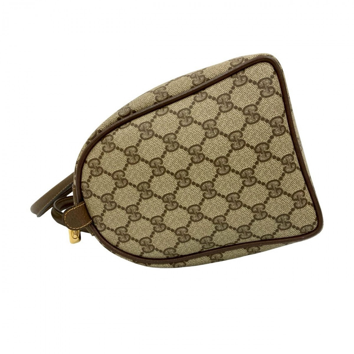 GUCCI Handbag leather Brown Sherry line