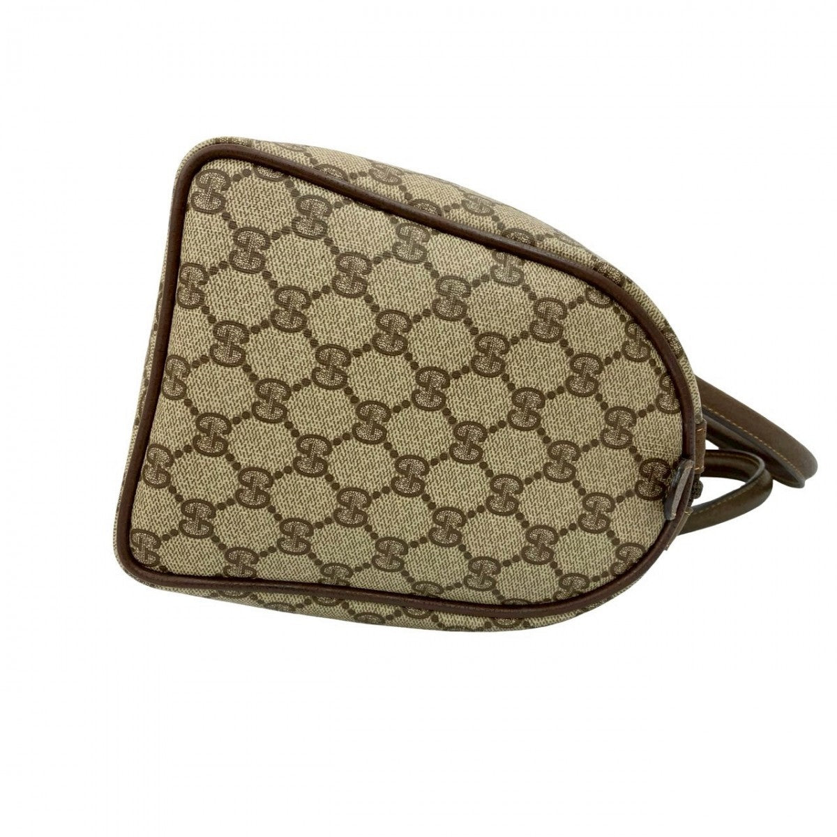 GUCCI Handbag leather Brown Sherry line